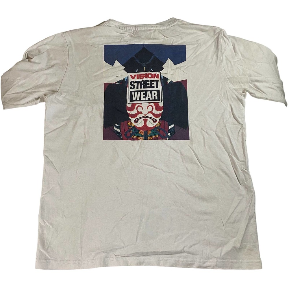 Vintage Vision Streetwear Long Sleeve Shirt Men's Medium